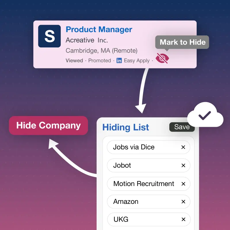 Exclude Jobs from Specific Companies