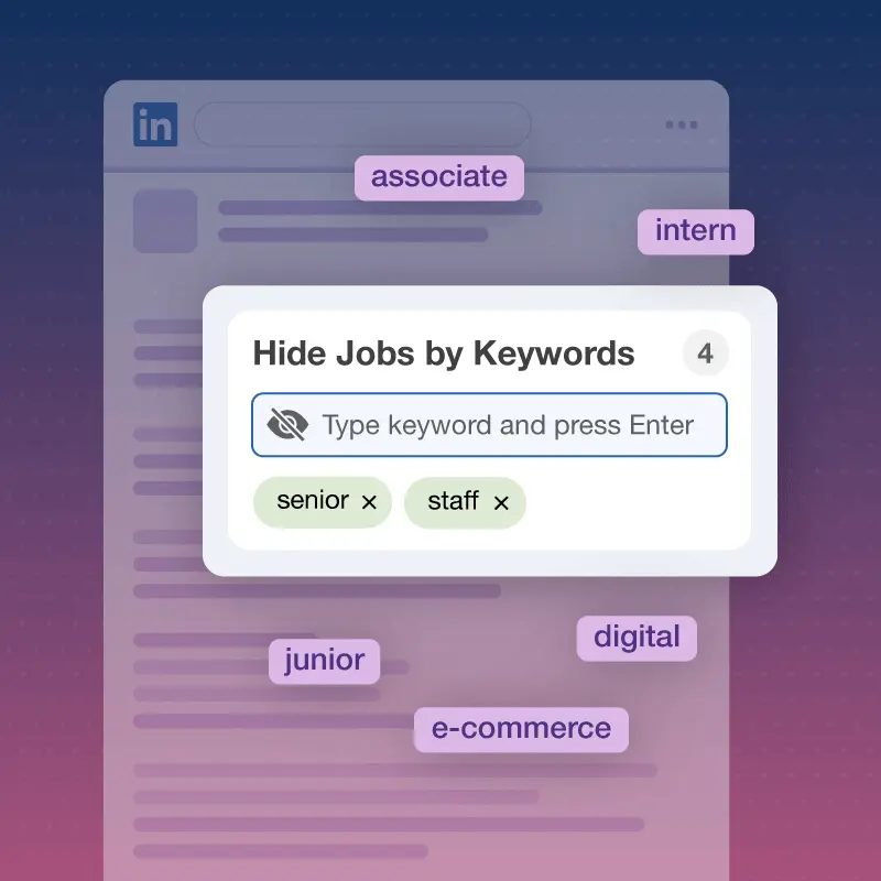 Precision Job Filtering